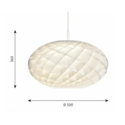 Patera Oval LED Pendelleuchte