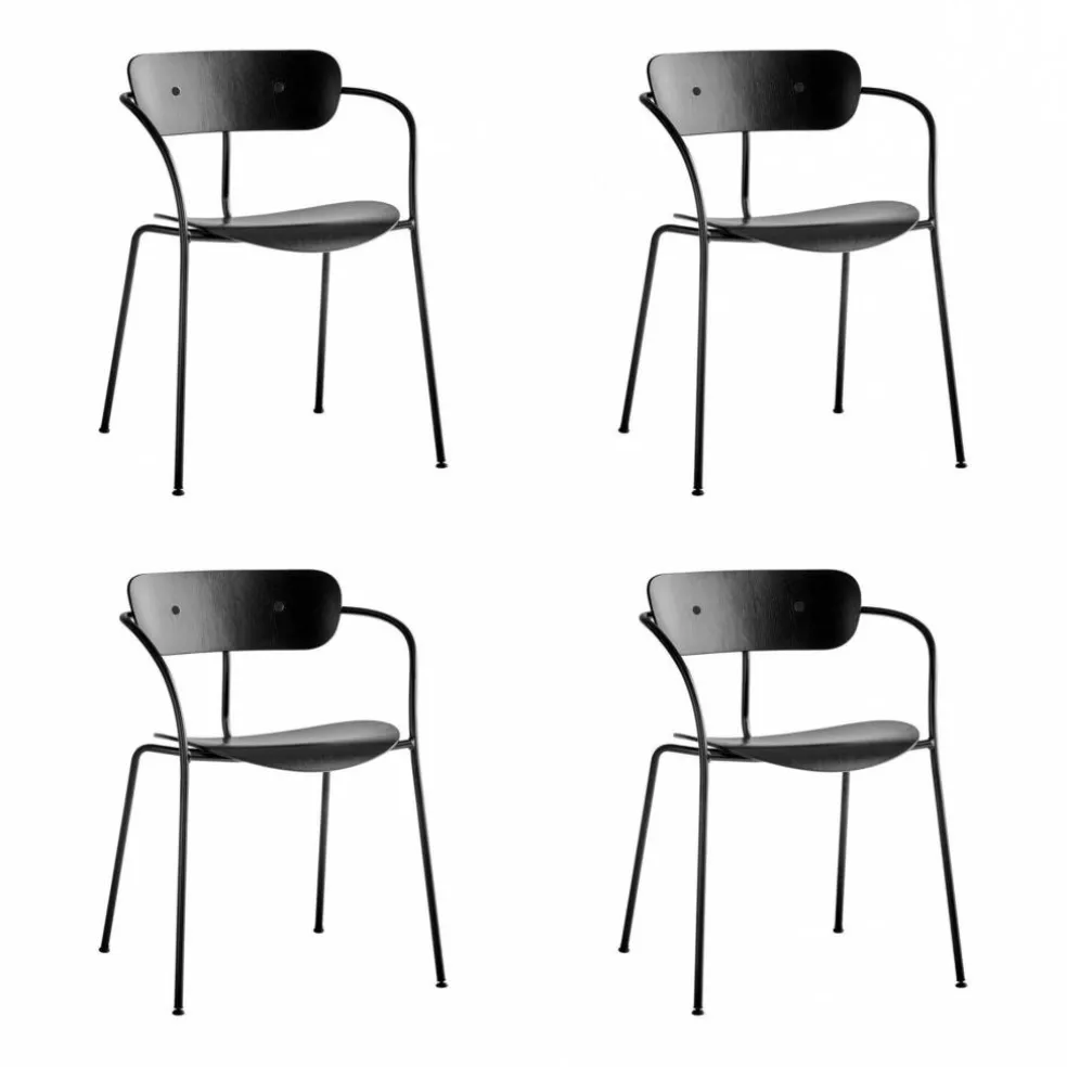 Pavilion AV2 Armlehnstuhl 4er Set