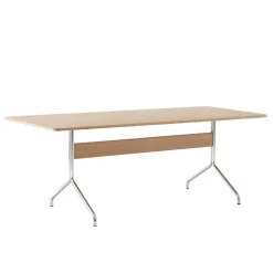 Pavilion AV19 Esstisch 90x200cm Gestell chrom