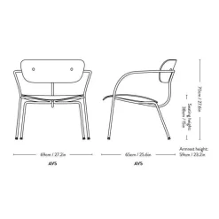 Pavilion AV5 Lounge-Sessel