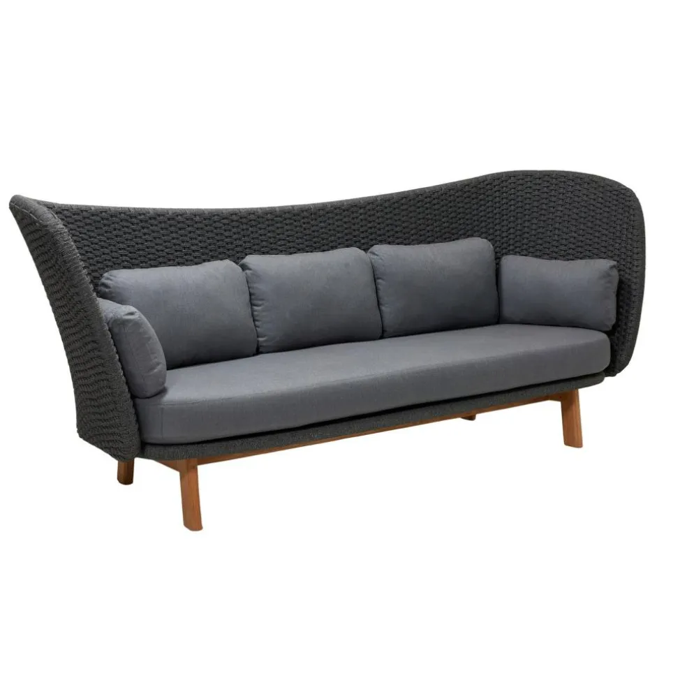 Peacock Wing 3-Sitzer Outdoor Lounge Sofa