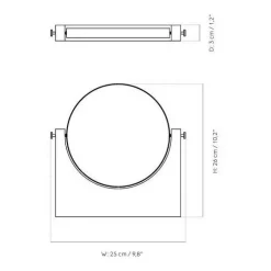 Pepe Wandspiegel Marmor