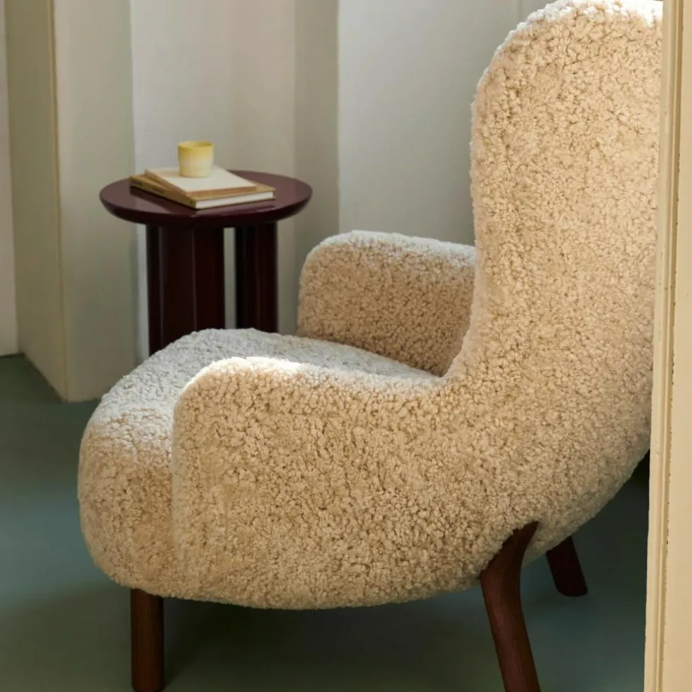 Petra VB3 Lounge Chair Gestell Walnuss