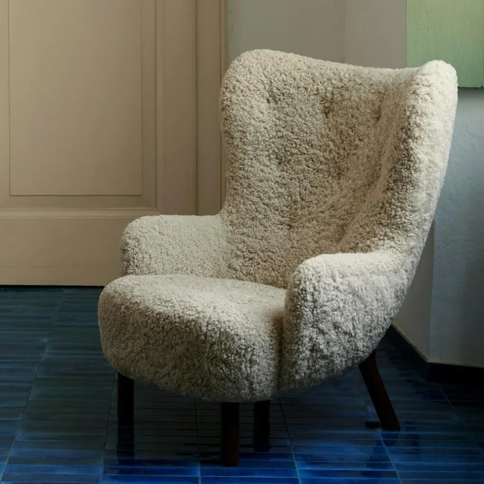 Petra VB3 Lounge Chair Gestell Walnuss