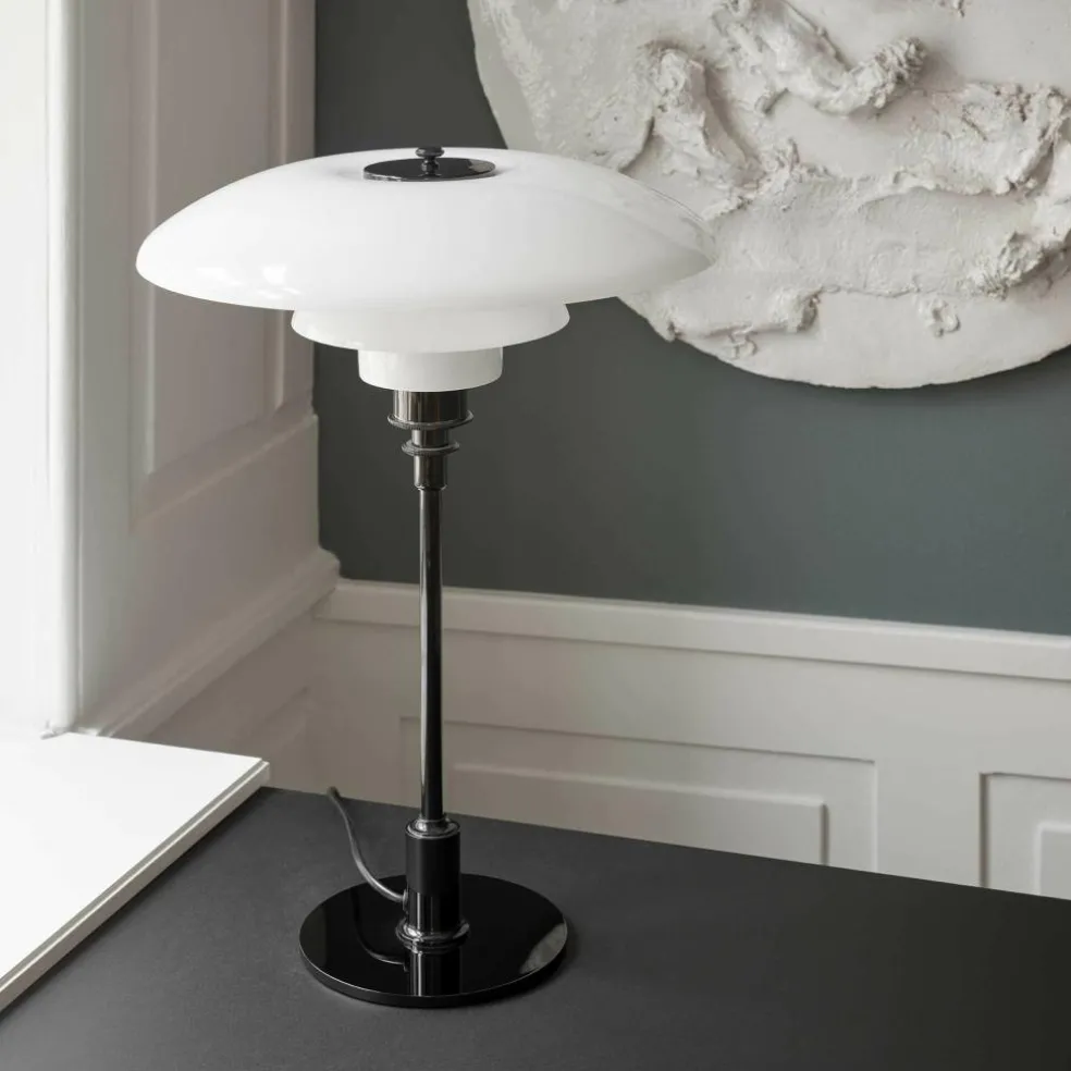 PH 3 1/2 - 2 1/2 Glas Tischleuchte