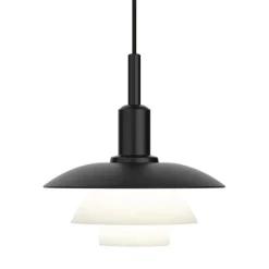 PH 3/3 Pendelleuchte Opalglas und Metall