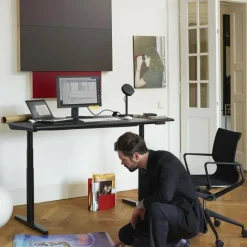 Physix Bürostuhl Gestell Deep Black