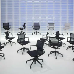 Physix Bürostuhl Gestell Deep Black