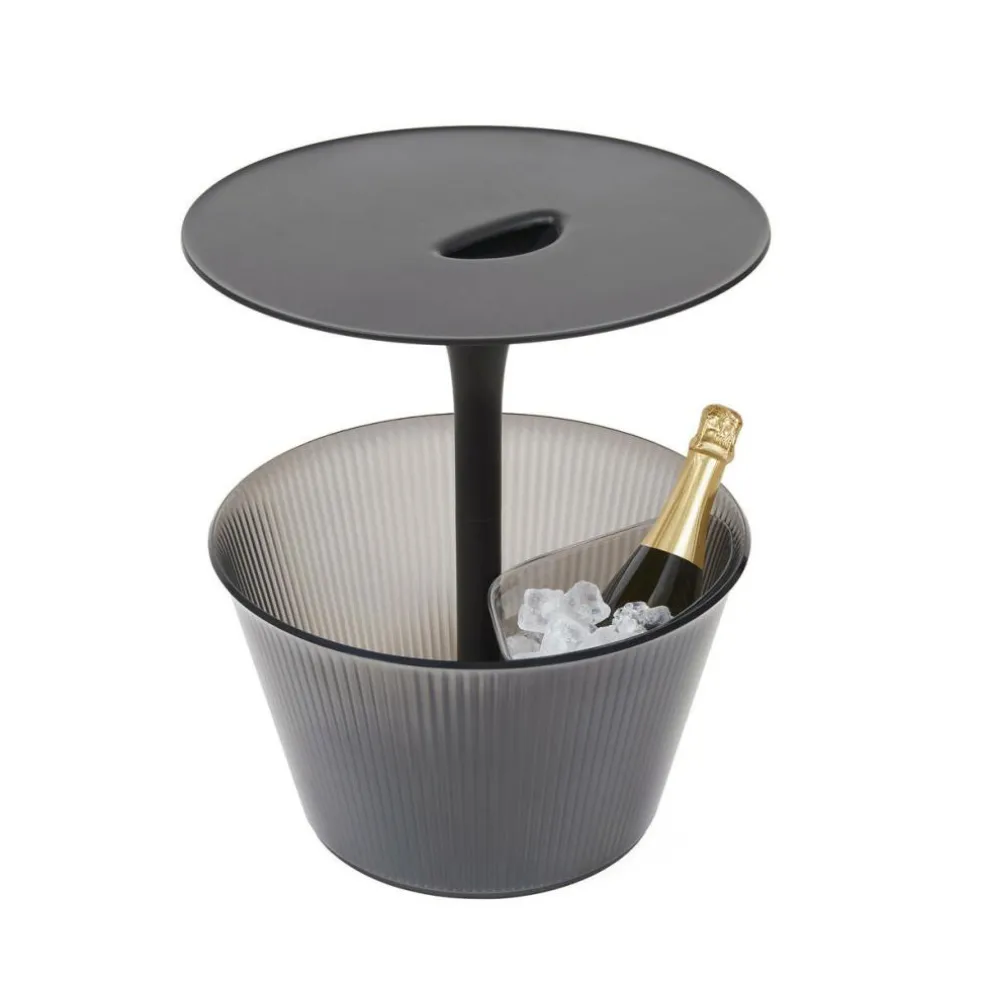 Pick-Up Beistelltisch mit Flaschenbehälter