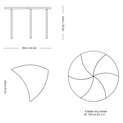 Pinwheel HM7 Beistelltisch