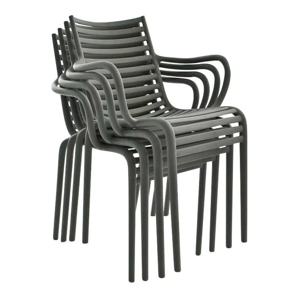 Pip-e Gartenarmlehnstuhl 4er Set