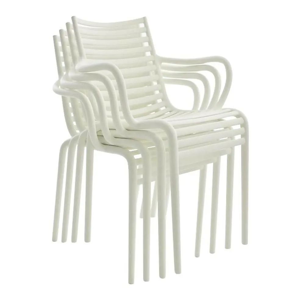 Pip-e Gartenarmlehnstuhl 4er Set