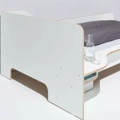 Plane Einzelbett mit Bettkasten rechts 90x200cm