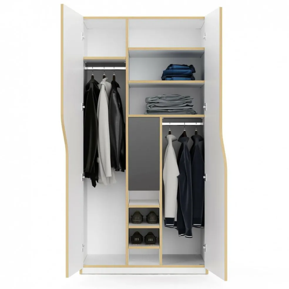 Plane Kleiderschrank Ausstattung 1