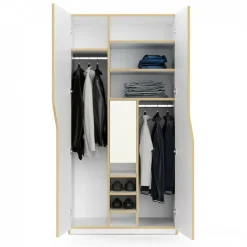 Plane Kleiderschrank Ausstattung 1