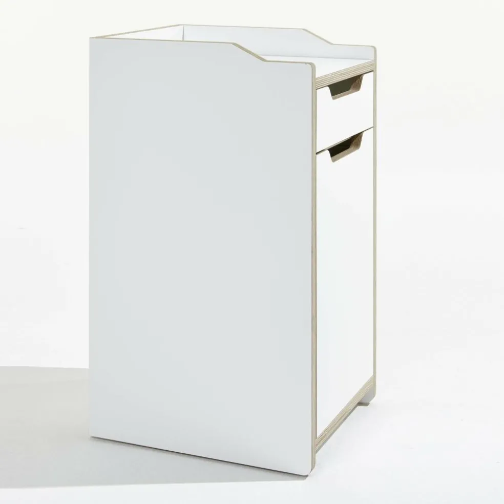 Plane Rollcontainer mit Tür rechts