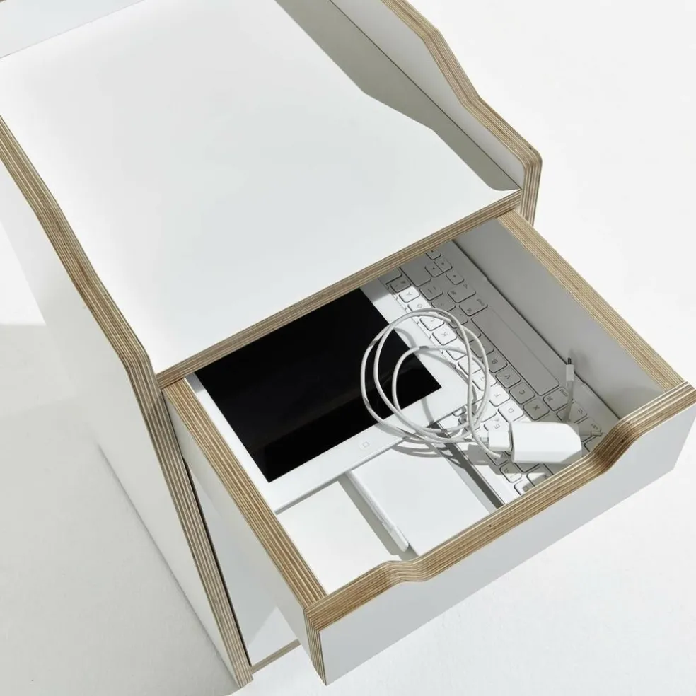 Plane Rollcontainer mit Tür rechts