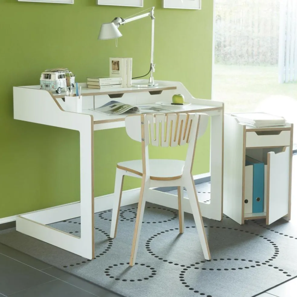 Plane Rollcontainer mit Tür links