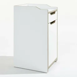 Plane Rollcontainer mit Tür links