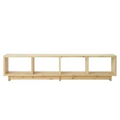 Plank Bücherregal niedrig