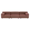Plastics 3-Sitzer Gartensofa 264x88cm