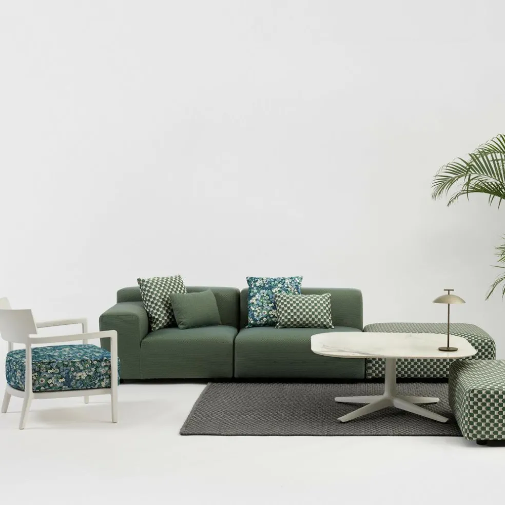 Plastics 2-Sitzer Gartensofa 176x88cm