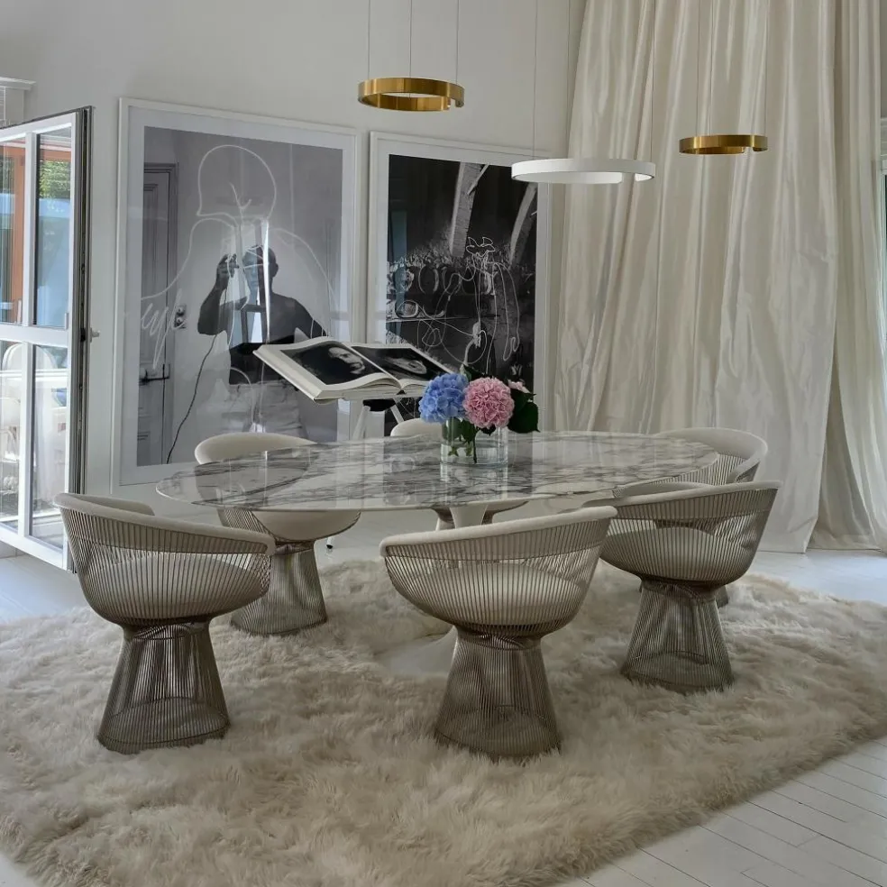 Platner Armlehnstuhl