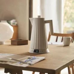 Plissé Wasserkocher mit Temperaturregelung 1,7l