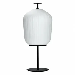 Plissée LED Stehleuchte