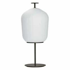 Plissée LED Stehleuchte