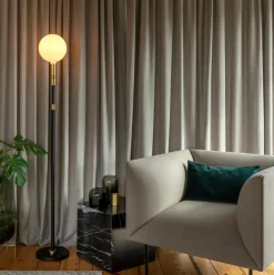 Poise Stehleuchte + Sphere V LED E27 Dim To Warm