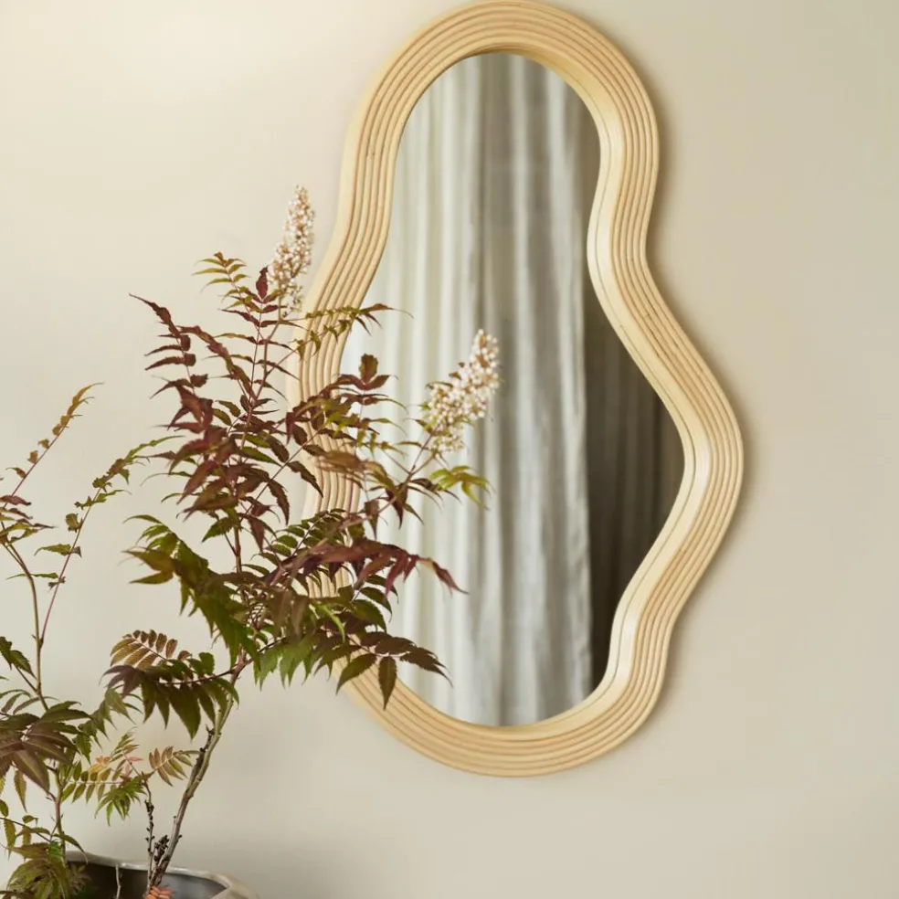 Pond Spiegel M Rattan