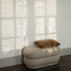 Pouf Oval mit 2 Ebenen