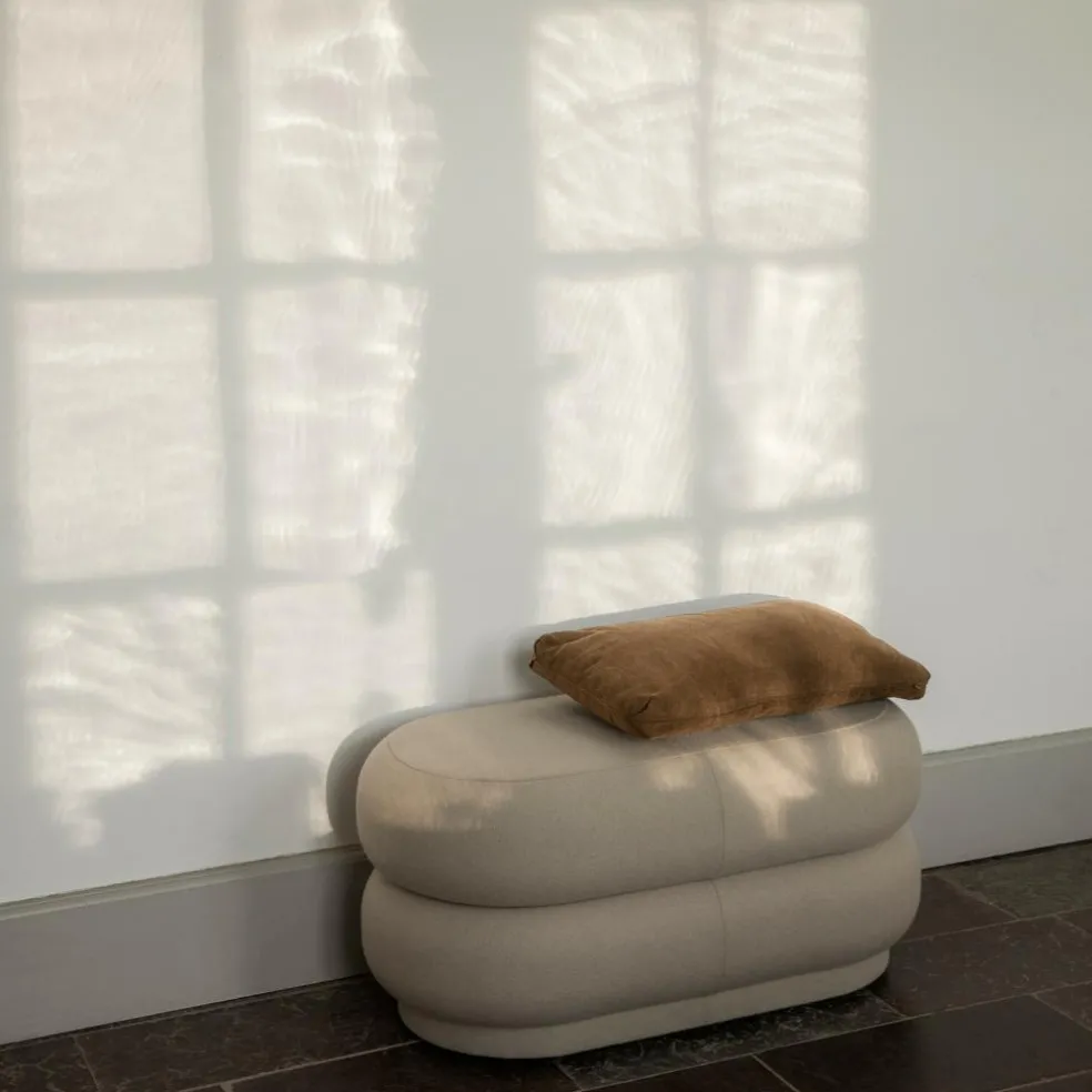 Pouf Oval mit 2 Ebenen