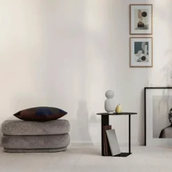 Pouf Oval mit 2 Ebenen