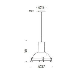Projecteur 365 Pendelleuchte
