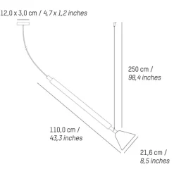 Pyl LED Pendelleuchte L