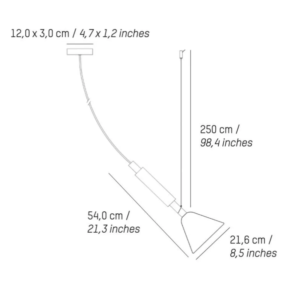 Pyl LED Pendelleuchte S