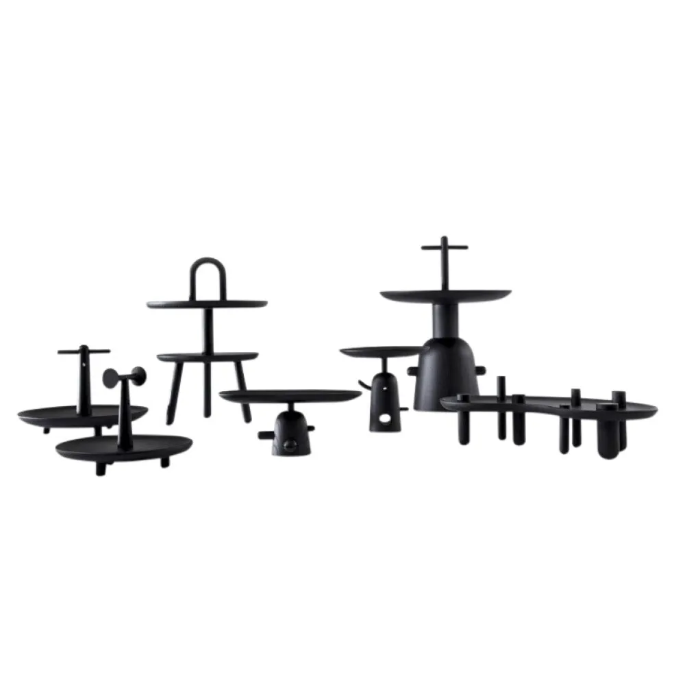 Réaction Poétique Tablett mit Griff Ø 30cm