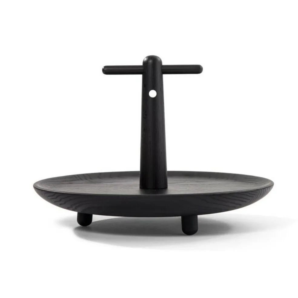 Réaction Poétique Tablett mit Griff Ø 38cm