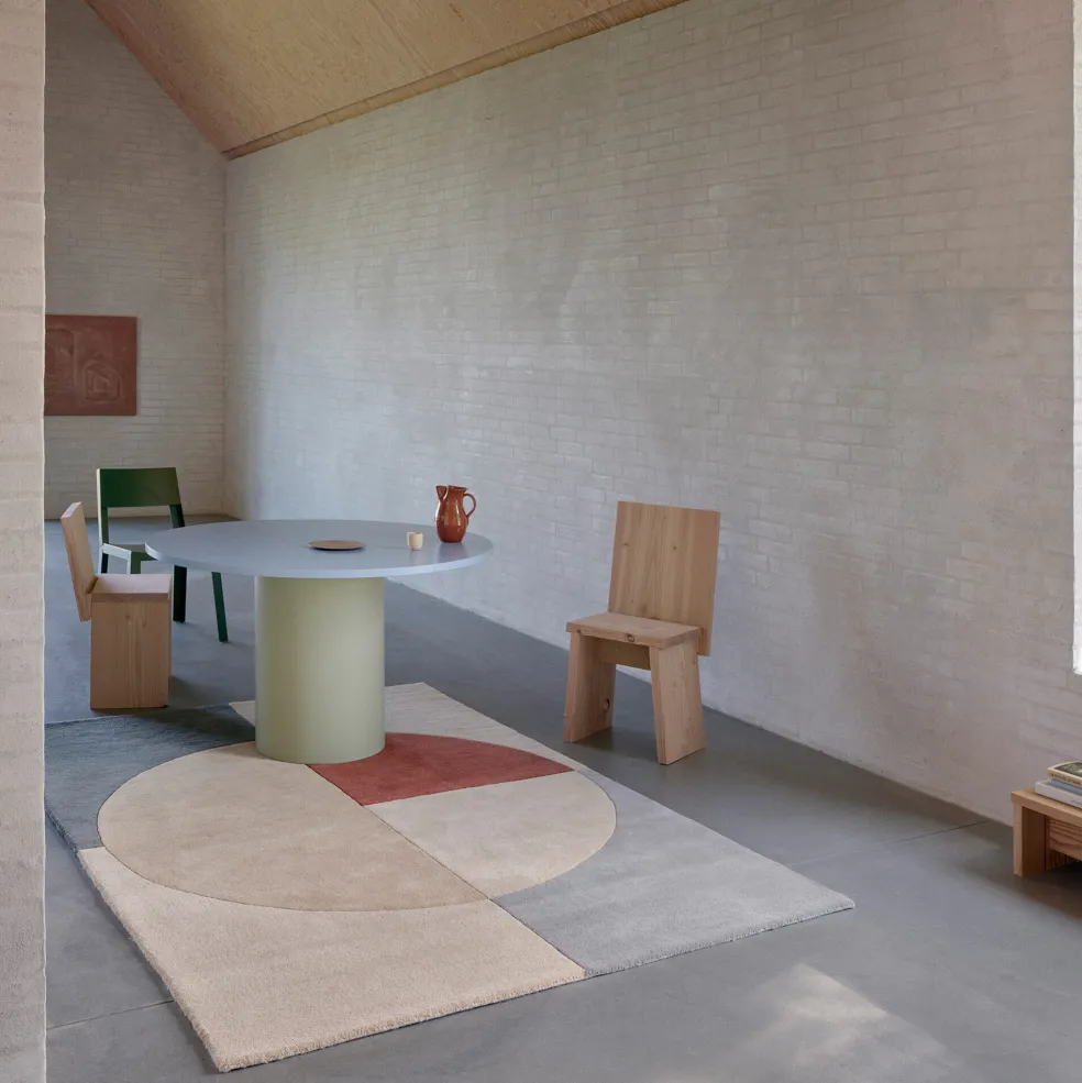 Radiality Wollteppich 140x200cm