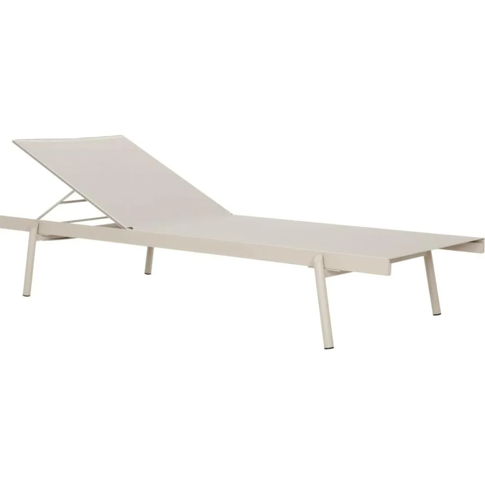 Rail Sonnenliege mit Auflage