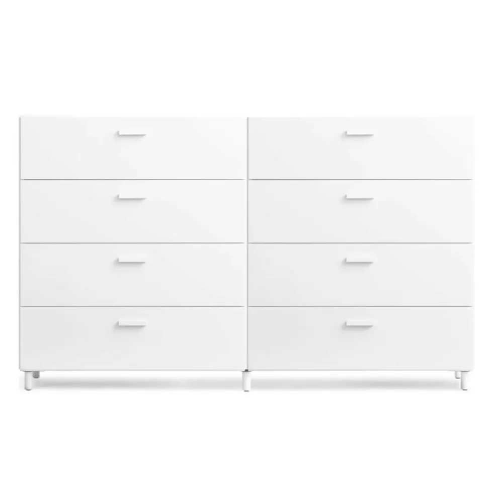 Relief Kommode breit mit Beinen 2x82x92,2cm