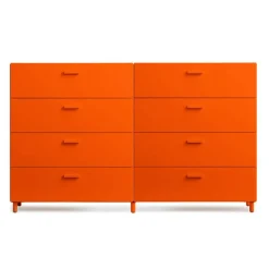 Relief Kommode breit mit Beinen 2x82x92,2cm