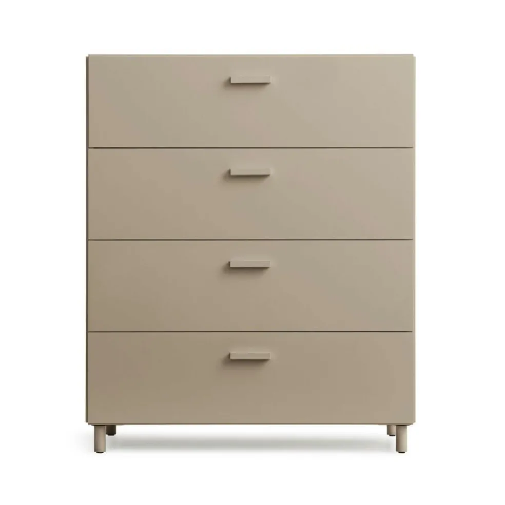 Relief Kommode breit mit Beinen 82x92,2cm