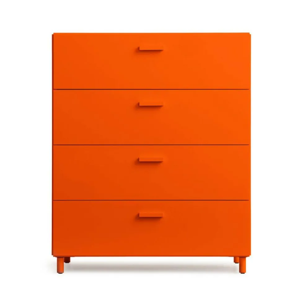 Relief Kommode breit mit Beinen 82x92,2cm