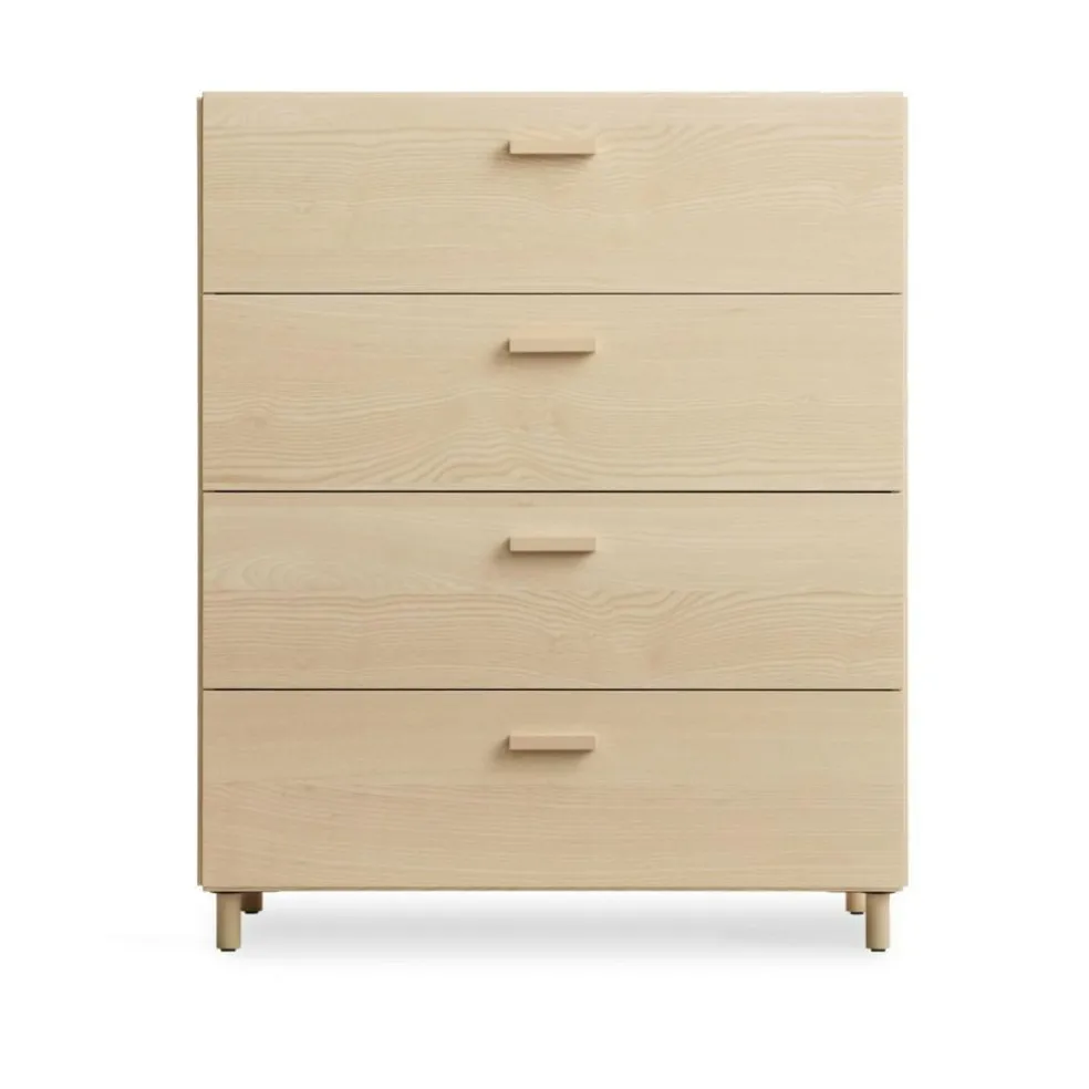 Relief Kommode breit mit Beinen 82x92,2cm