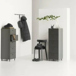 Relief Kommode hoch mit Beinen 41x115cm