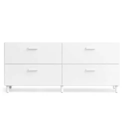 Relief Kommode niedrig mit Beinen 123x46,6cm