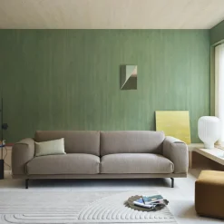 Rest Sofa 3-Sitzer 260x92cm Gestell Stahl